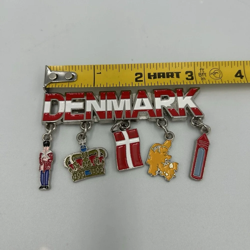VTG Denmark Royal Themed Magnet‎